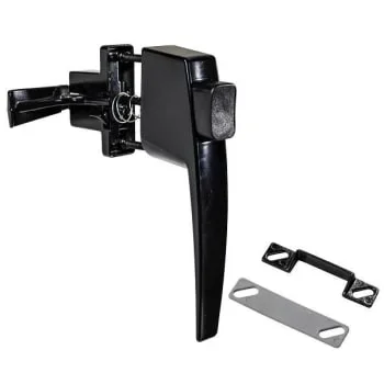 1-3/4 In Aluminum Screen Door Handle (Black)
