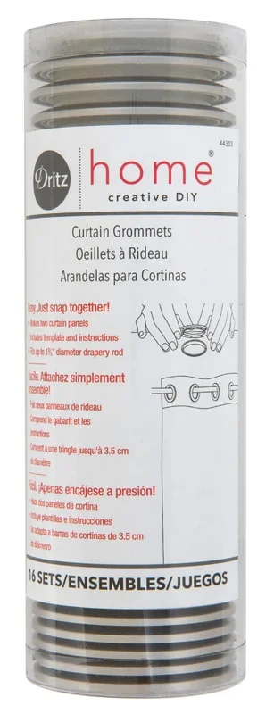 1-9/16″ Curtain Grommets, 16 Sets