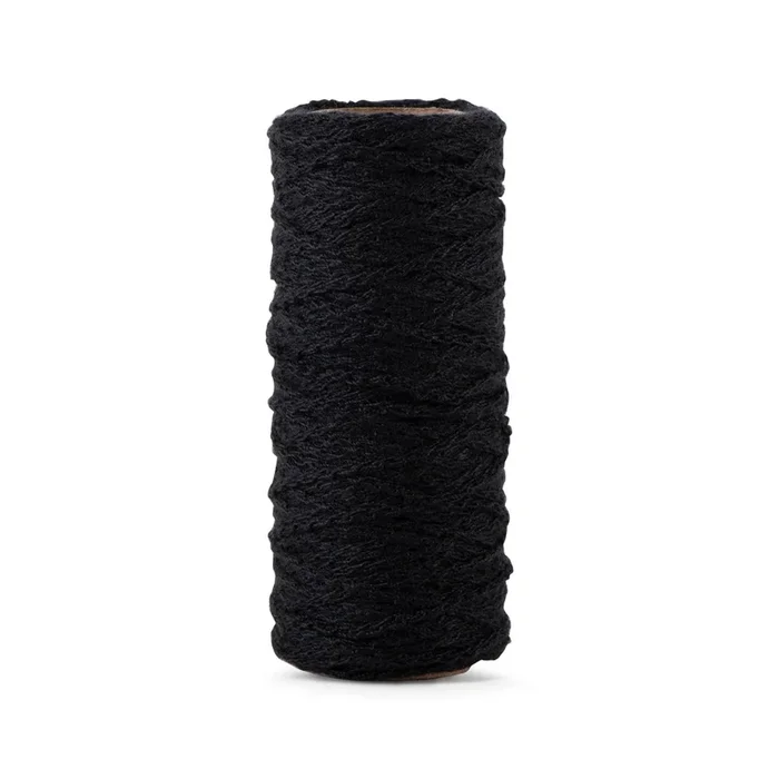 100% Polyester Crochet Thread – Tex 600 – 25 yds. – Black