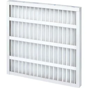 12x20x2 Pleated Air Filter Merv 8 Standard Capacity Box Of 12
