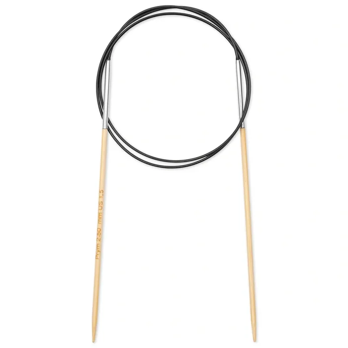 32″ Circular Knitting Needles, Bamboo