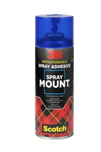 3M Spray Mount Adhesive Spray CFC-Free 400ml SM400