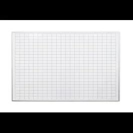 4′ x 6′ Magnetic Receptive Grid Board
