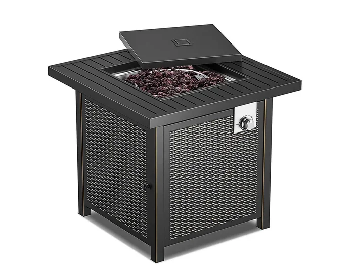 6Blu 28-Inch Propane Fire Pit Table: 50,000 BTU Heat OutputVisit our storeSold and shipped by Racktodoor