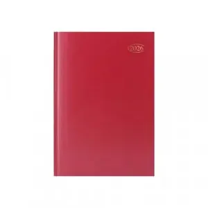 A4 2026 Week to View Diary – Red (1)