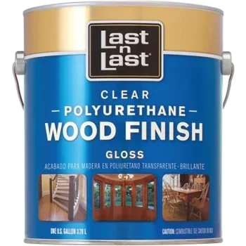 Absolute Coatings 50001 1g Gloss Last N Last Polyurethane Wood Finish 550 Voc