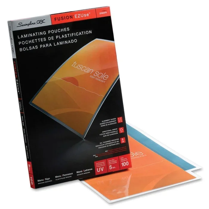 ACCO GBC HeatSeal Premium Laminating Pouch, 11-1/2 x 17-1/2 Inches, 5 mil Thick