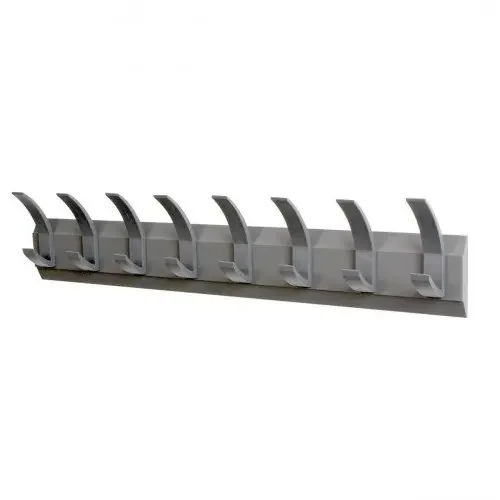 Acorn Wall Mounted Coat Rack With 8 Hooks Wipe Clean Surface – 319883