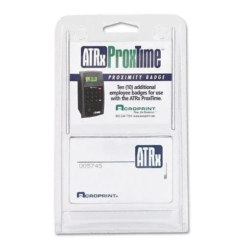 ACP140124000 – Acroprint ATRx ProxTime Digital Automatic Attendance System and Badge Reader