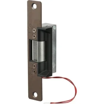 Adams Rite Aluminum Jambs Strike Plate (Dark Bronze)