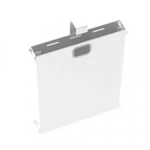 Adapt mass vertical cable riser for intermediate bench leg – white