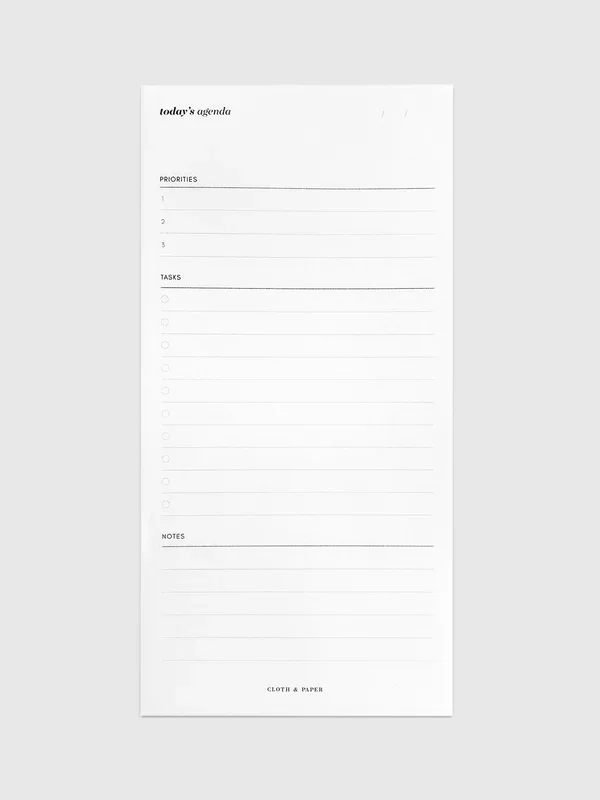Agenda Notepad