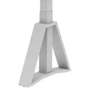 Air Triangular Piste Foot Accessory Silver (set of 2)