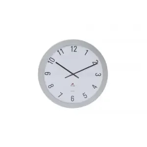 Alba Horgiant Wall Clock 600cm Diameter Silver Grey – HORGIANT