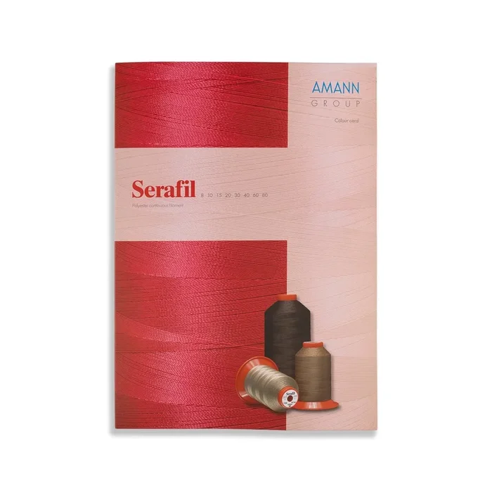 Amann Serafil Blind Hemming Thread Color Chart