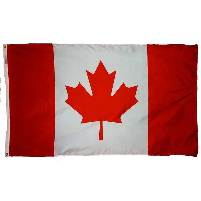 Annin Canada Flag, Nylon, 3 x 5 Feet