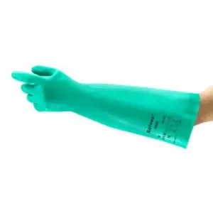 Ansell Alphatec Solvex 37-185 Gauntlet Green 2XL (Pack of 12)