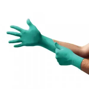 Ansell Touch N Tuff 92-500 Glove Green Size 07 Small (Box of 1000)