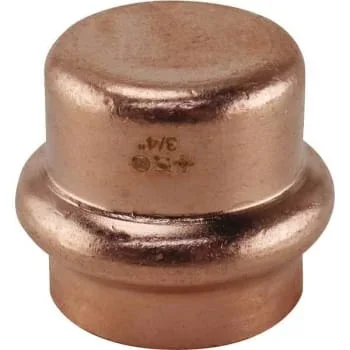 Apollo 3/4 In. Copper Press Tube Cap
