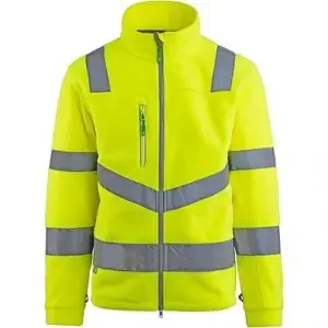 Arco Responsible Yellow Hi-Vis Fleece Jacket S
