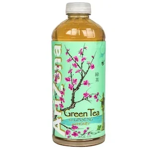 AriZona Green Tea with Honey and Ginseng, 34-oz.