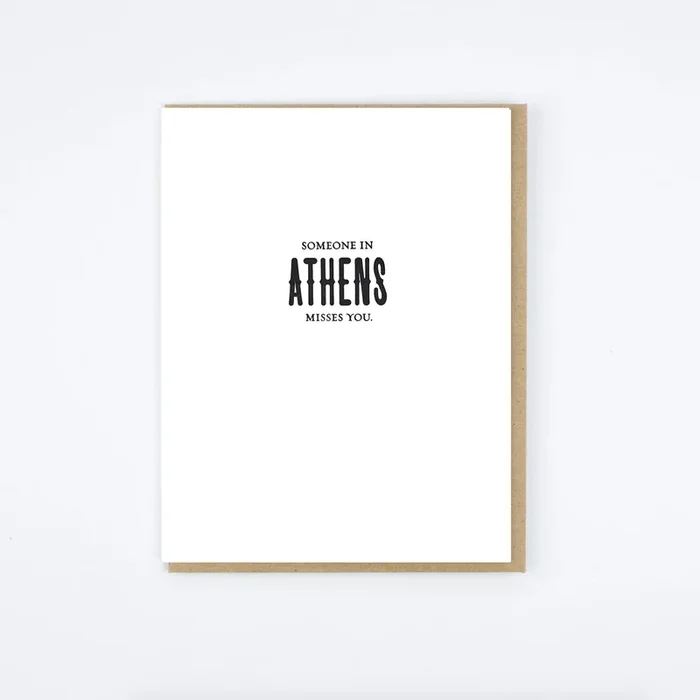 Athens Misses Card