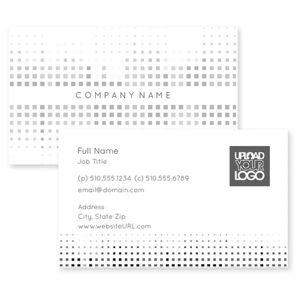 Audio Wave Business Card 2×3-1/2 Rectangle Horizontal