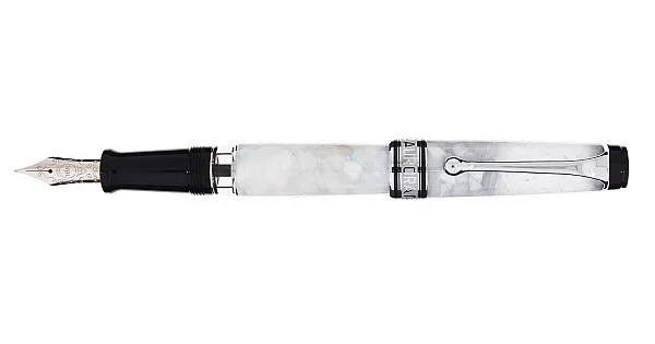 Aurora Optima 366 Calendar 2024 Bianca Fountain Pen