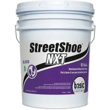 Basic Coatings 5 Gal. Streetshoe Nxt Gloss Floor Finish Pail