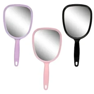 Basic Solutions Hand Mirrors with Plastic Handles