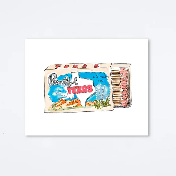 Beautiful Texas Art Print