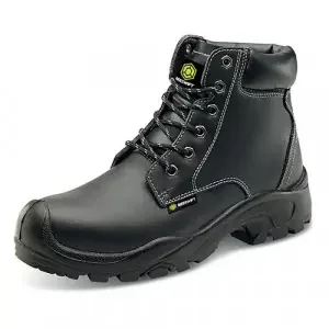 Beeswift 6 Eyelet Pur Boot S3 Black 06.5