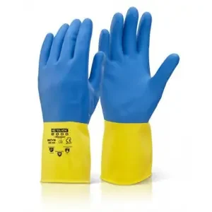 Beeswift Bi Colour Heavy Weight Yellow/Royal Small