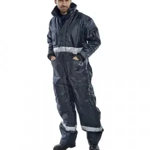 Beeswift Coldstar Freezer Coverall Navy Blue XL CCFCNXL