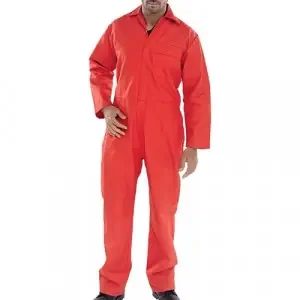 Beeswift Fire Retardant Boilersuit Red 40 CFRBSRE40