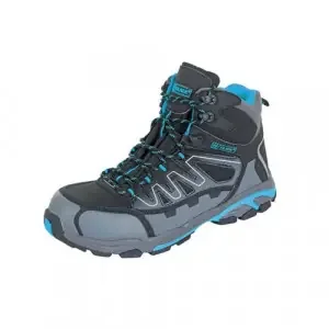 Beeswift Hiker S3 Safety Boots 1 Pair Composite Black/Blue 3 CF35B03