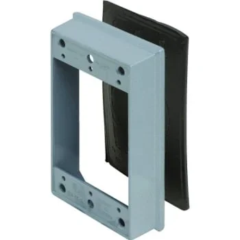 Bell 1-Gang 1 In Weatherproof Extension Ring (Gray)