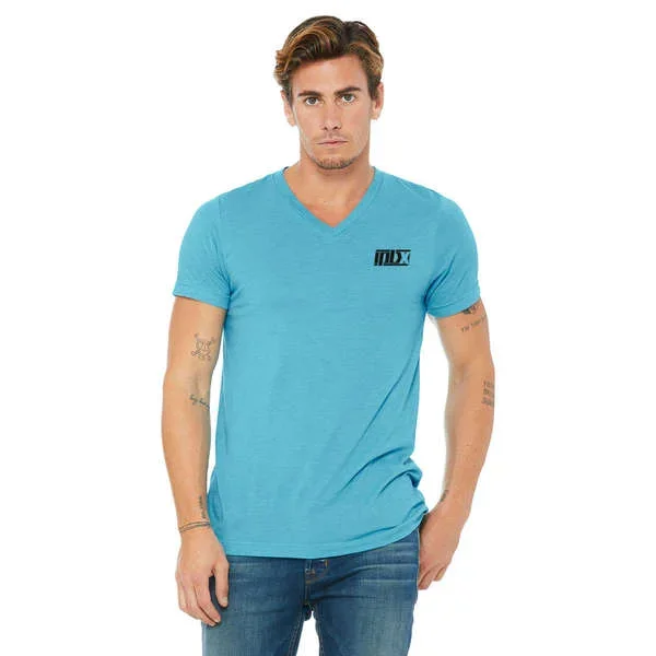 Bella + Canvas Unisex Triblend Short-Sleeve V-Neck T-Shirt