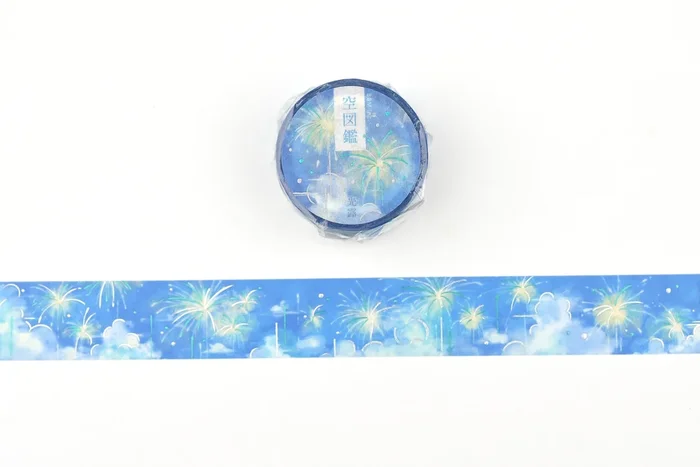 BGM Washi Tape – Foil Stamping – Sky Encyclopedia Vol. 2 – Radiant Dew