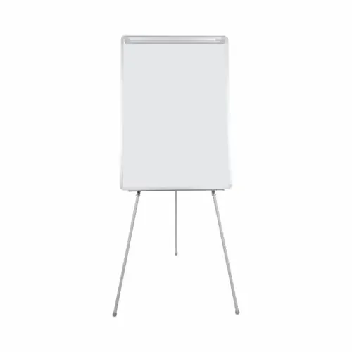 Bi-Office Earth-it Tripod Flipchart Easel Non Magnetic 700x1000mm Grey – EA4676995