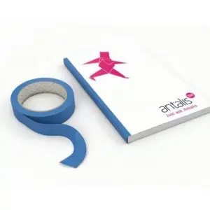 Binding Tape Black 180Gm2 50mmx50M Pack 3