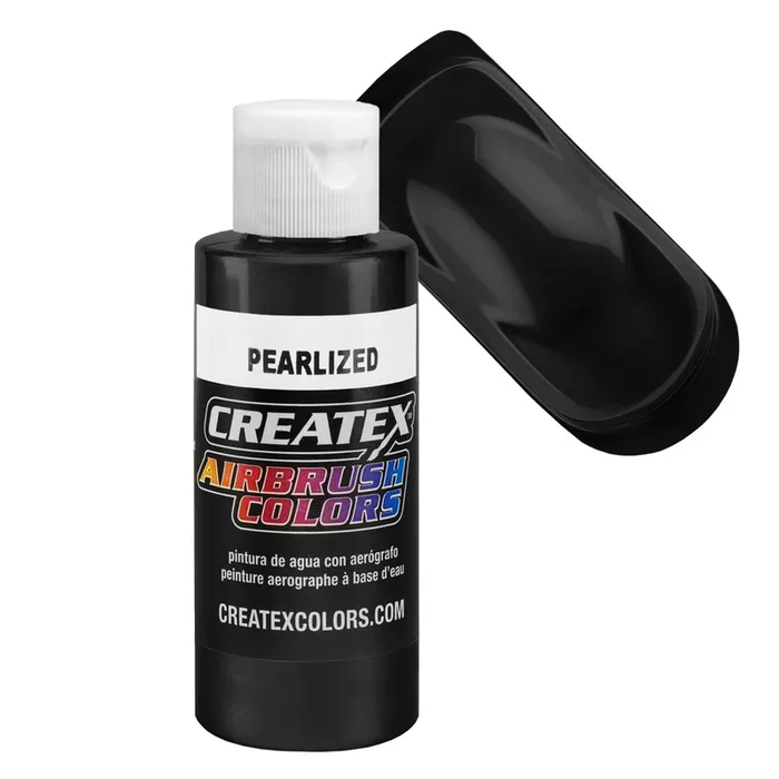 Black – Pearlized Airbrush Paint, 1 Pint