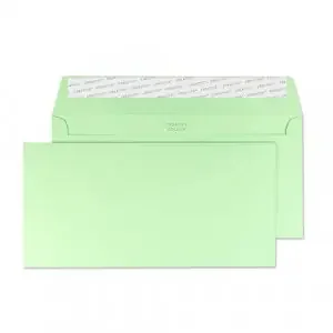 Blake Creative Colour Spearmint Green Peel & Seal Wallet 114X229mm 120Gm2 Pack 25 Code 25217 3P