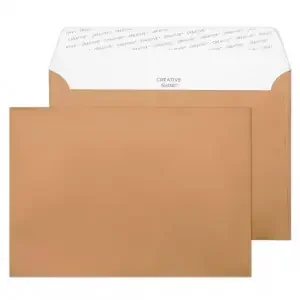 Blake Creative Shine Metallic Copper Peel & Seal Wallet 162X229mm 130Gm2 Pack 500 Code 332 3P