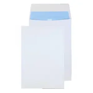 Blake Environmental White Peel & Seal Gusset Pocket 324x229mm 140gsm Pack 125 Code RN090