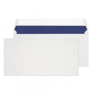 Blake Environmental White Peel & Seal Wallet 110x220mm 110gsm Pack 500 Code FSC064