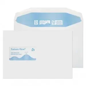 Blake Environmental White Window Gummed Mailer 162x229mm 90gsm Pack 500 Code RN026