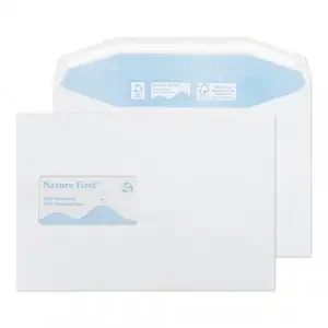 Blake Environmental White Window Gummed Mailer 162x238mm 90gsm Pack 500 Code RN030