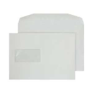 Blake Everyday Cream Window Gummed Mailer 162x229mm 100gsm Pack 500 Code C6178W
