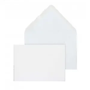Blake Everyday Ultra White Gummed Banker Invitation 133x185mm 120gsm Pack 500 Code ENV2208